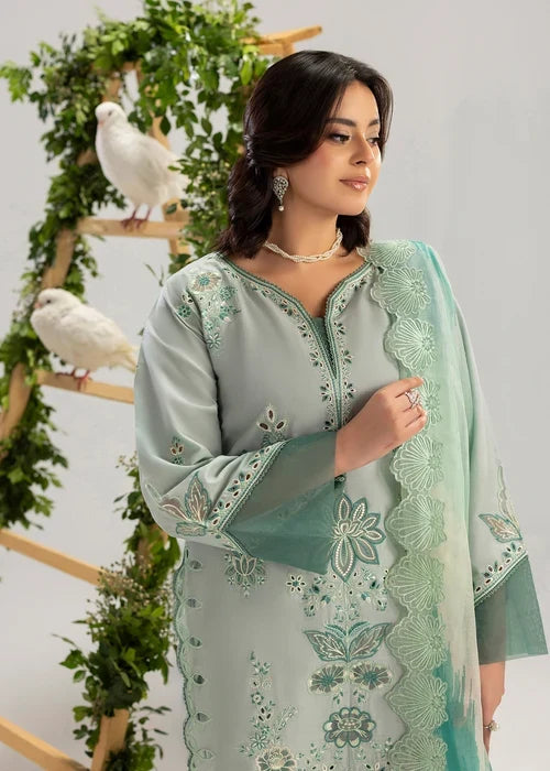 3- Piece Embroidered Lawn Suit