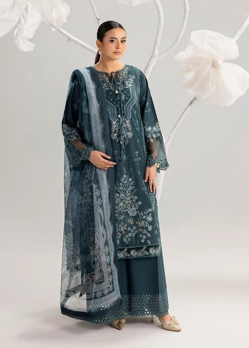 3- Piece Embroidered Lawn Suit