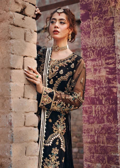 3- Piece Embroidered Organza Maxi